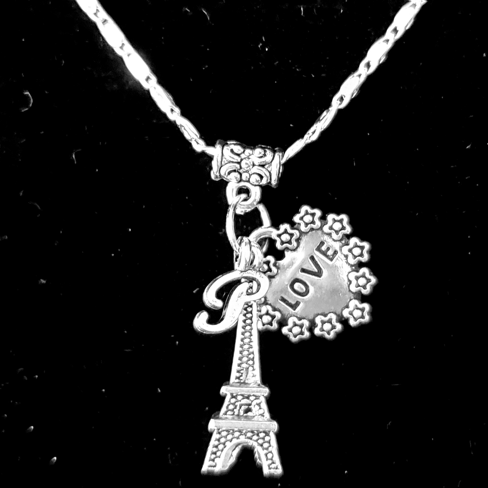 Love Paris  Stainless Steel Necklace